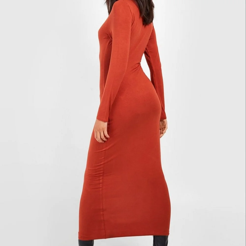 NWT Turtle Neck Long Sleeve Midi Size 14 - Picture 2 of 3